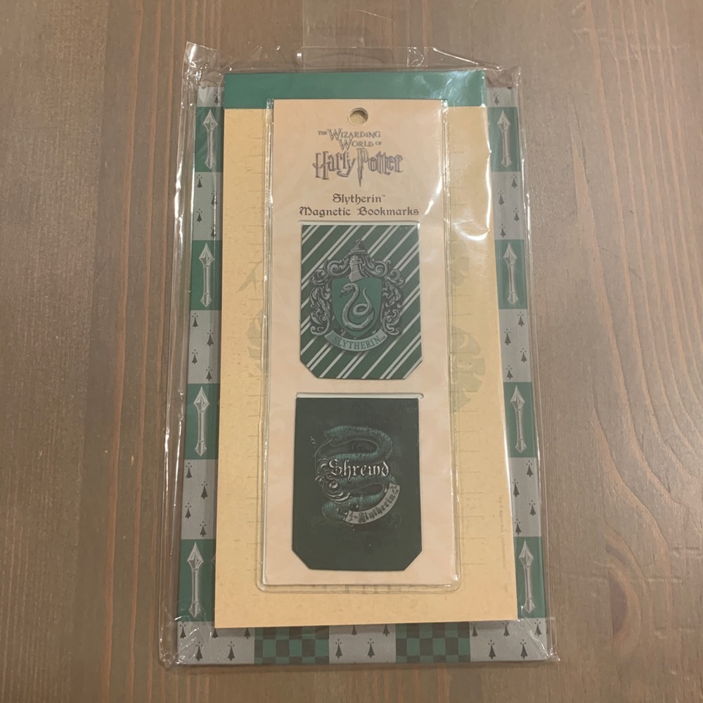 Slytherin Harry Potter Notepad & Bookmarks